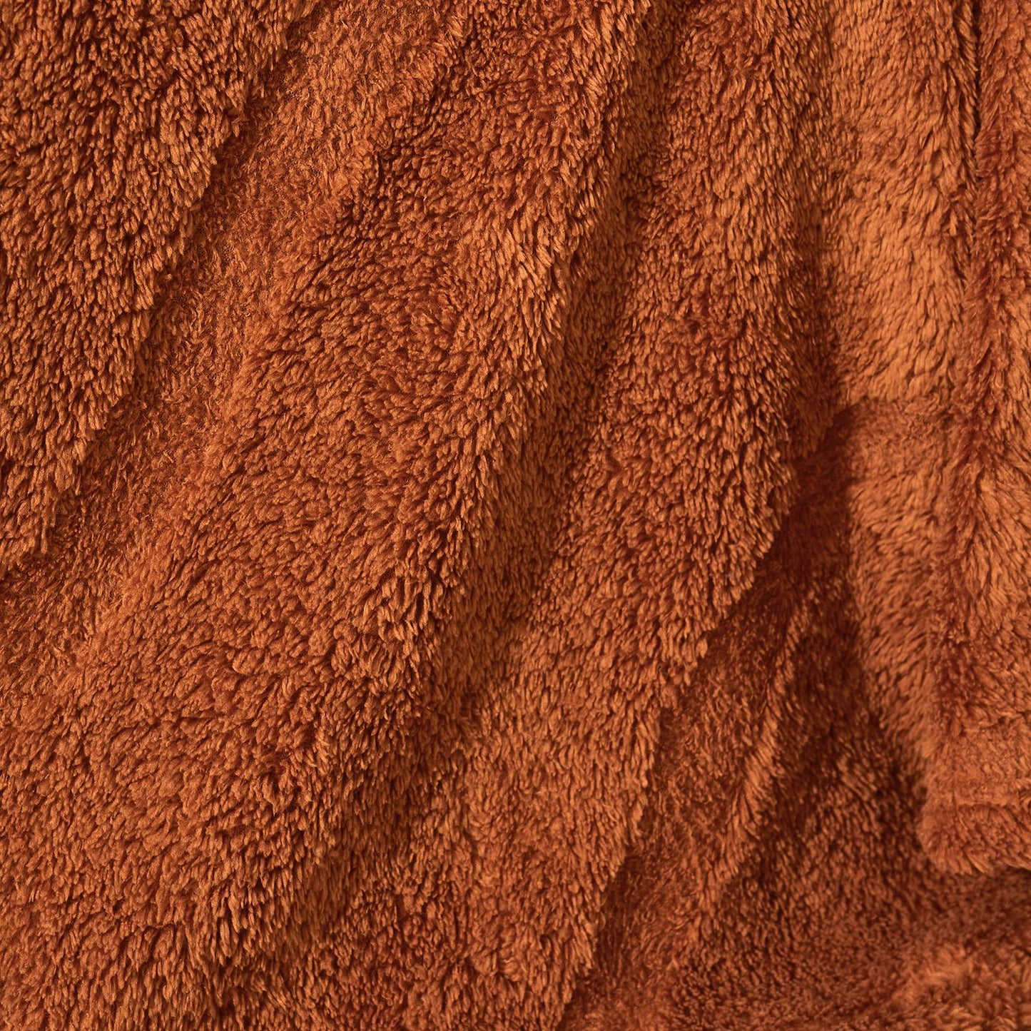 OHS Tufted Contour Throw Teddy Fleece Blanket Winter Soft Warm Bedspread