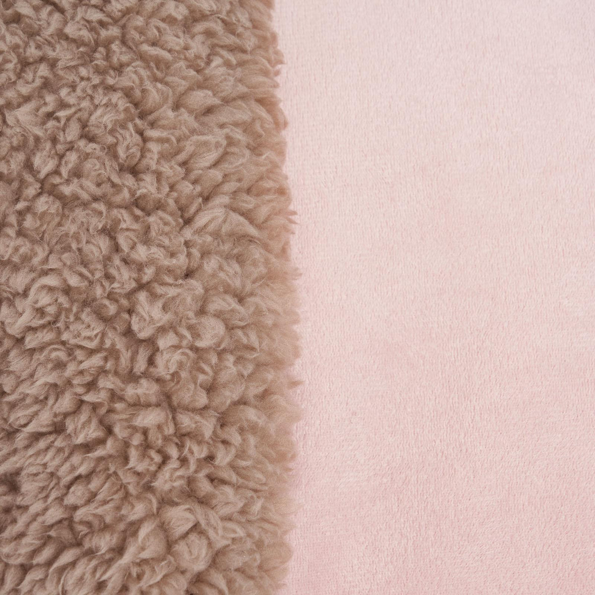 OHS Quilted Pet Blanket Soft Sherpa Fleece Animal Dog Cat Throw
