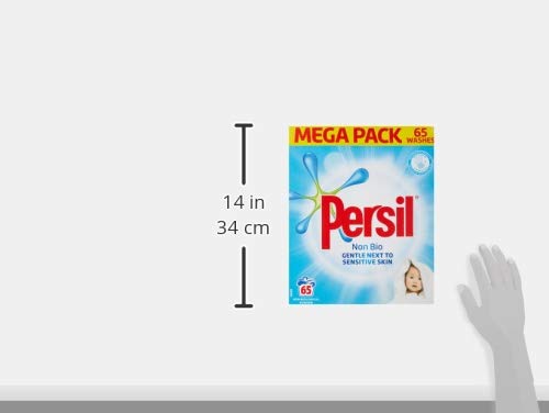 Persil Family Size Bio Washing Powder - 130 Washes - Laundry Cleaning Detergent - Cleans Tough Stains Even in a Quick Wash.