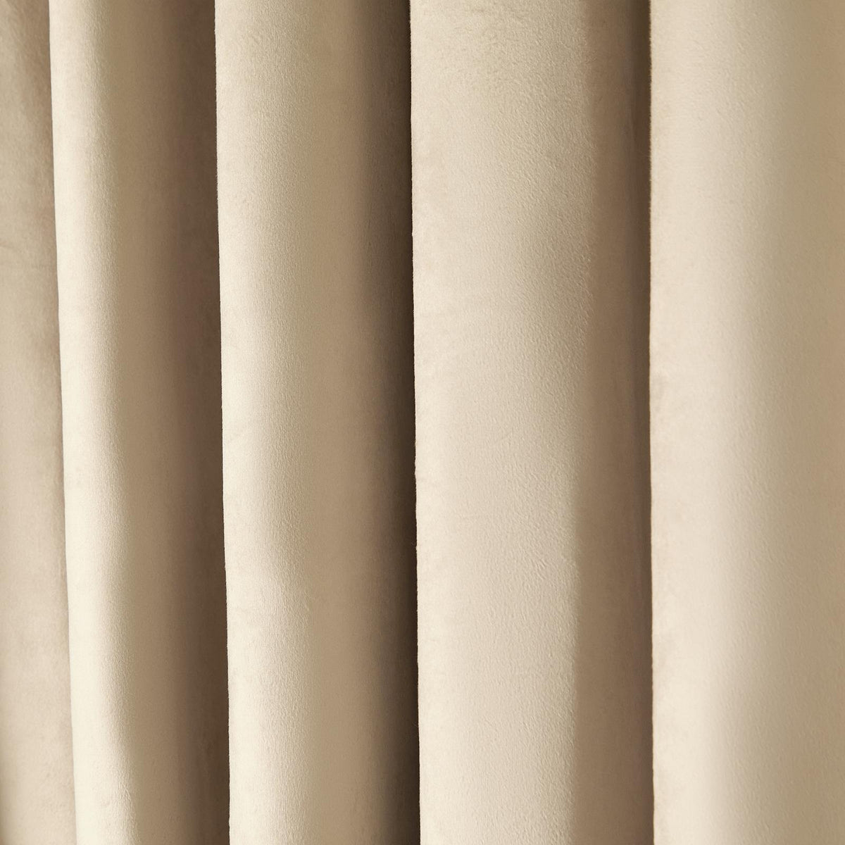 OHS Velvet Eyelet Curtains Bow Decor 2 Pair Of Ready Made Luxury Thick Ring Top