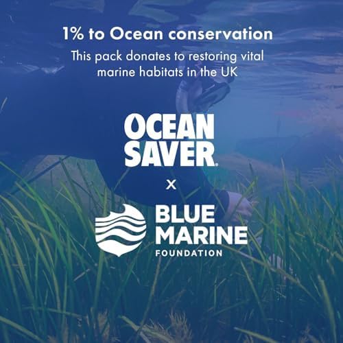 OceanSaver Eco-Friendly Dishwasher Tablets, Pack of 30 | 3-in-1
