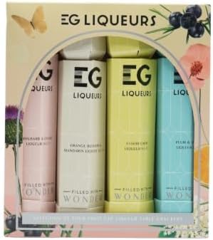 Edinburgh Gin Christmas Crackers, Flavoured Liqueur, 4 x 5 cl