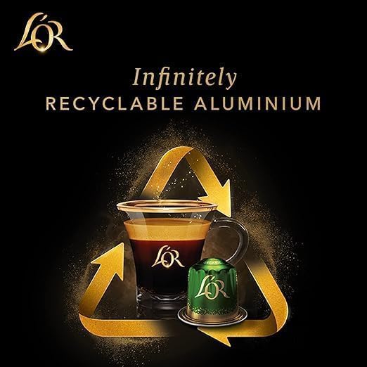 L'OR Espresso Intense Coffee Pods Variety Bundle (Pack of 12, Total 120 Capsules) Nespresso®* Compatible