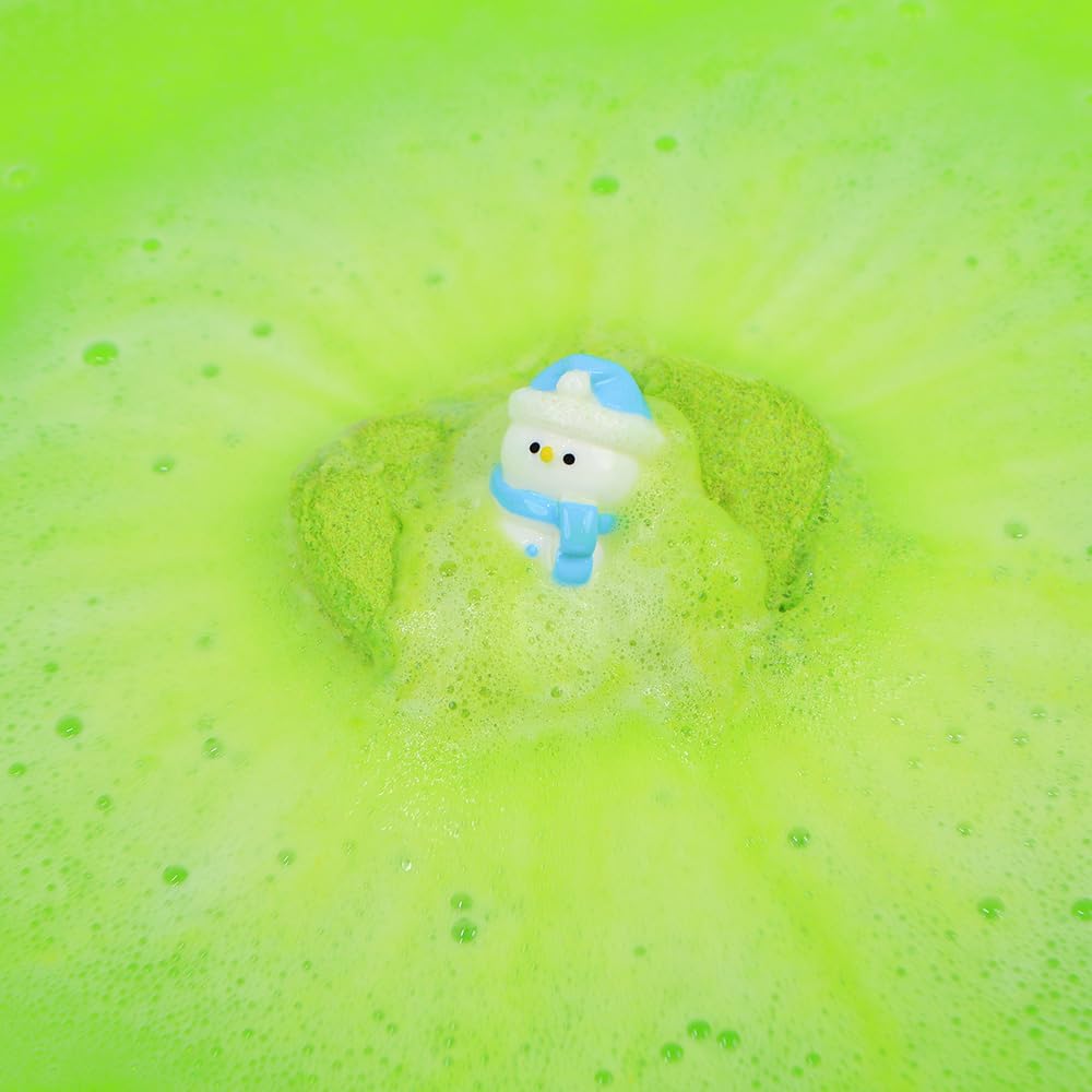 ZIMPLI - Large Christmas Duck Surprise Bath Bomb, 1 of 6 Duck Toys to Collect, One per Baff Bomb, Christmas Toys for Children, Bath Toy Stocking Fillers