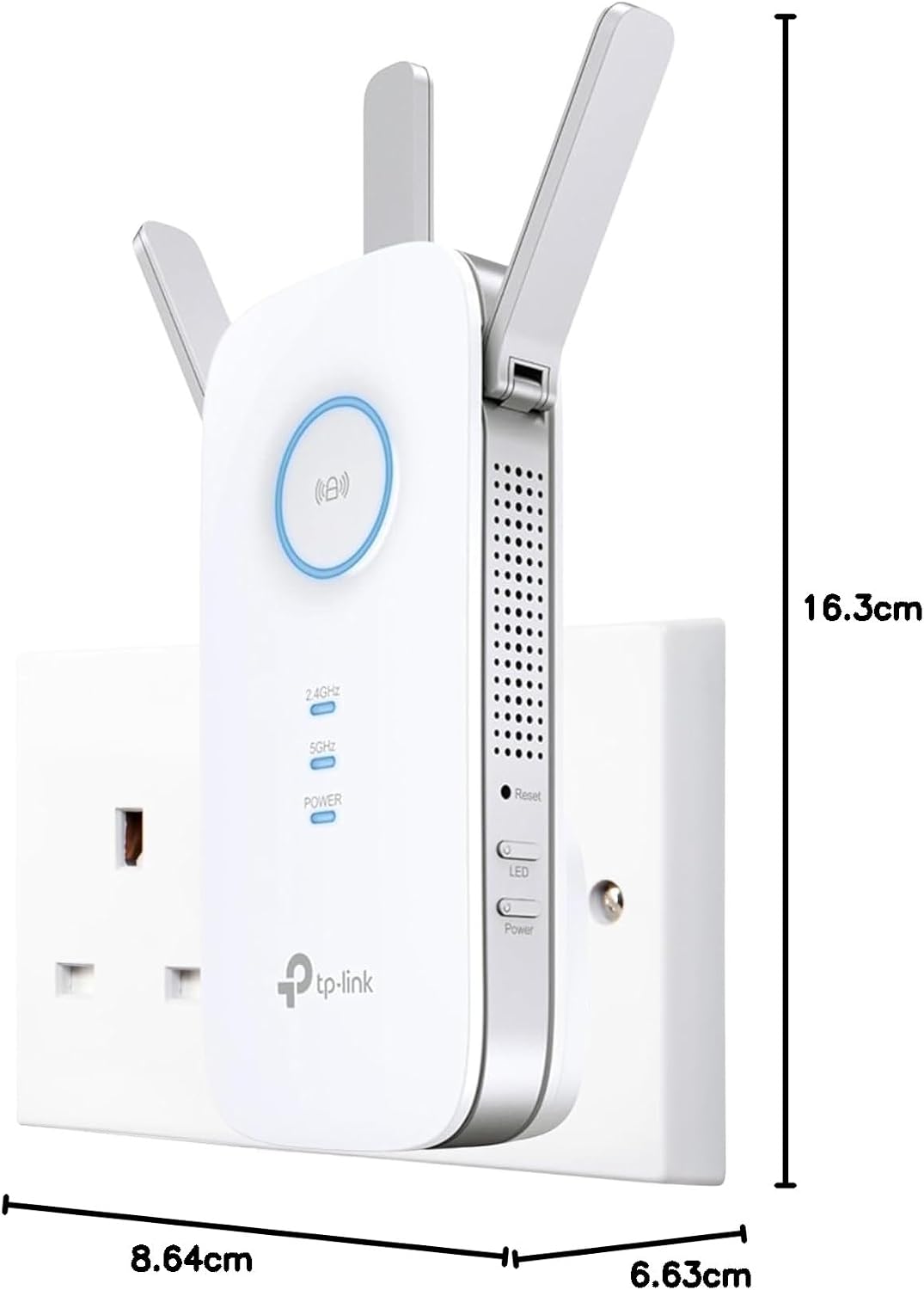 TP-Link RE550 AC1900 WiFi Extender Booster WiFi Booster