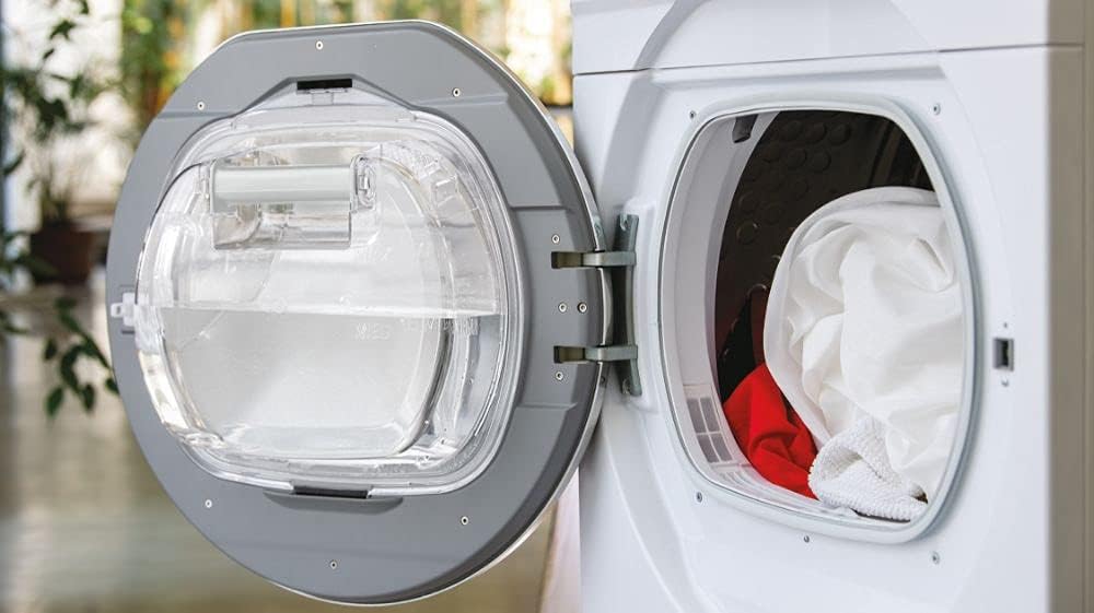 Hoover HLEC8DE H-Dry 300 8kg Freestanding Condenser Tumble Dryer, Aquavision, White