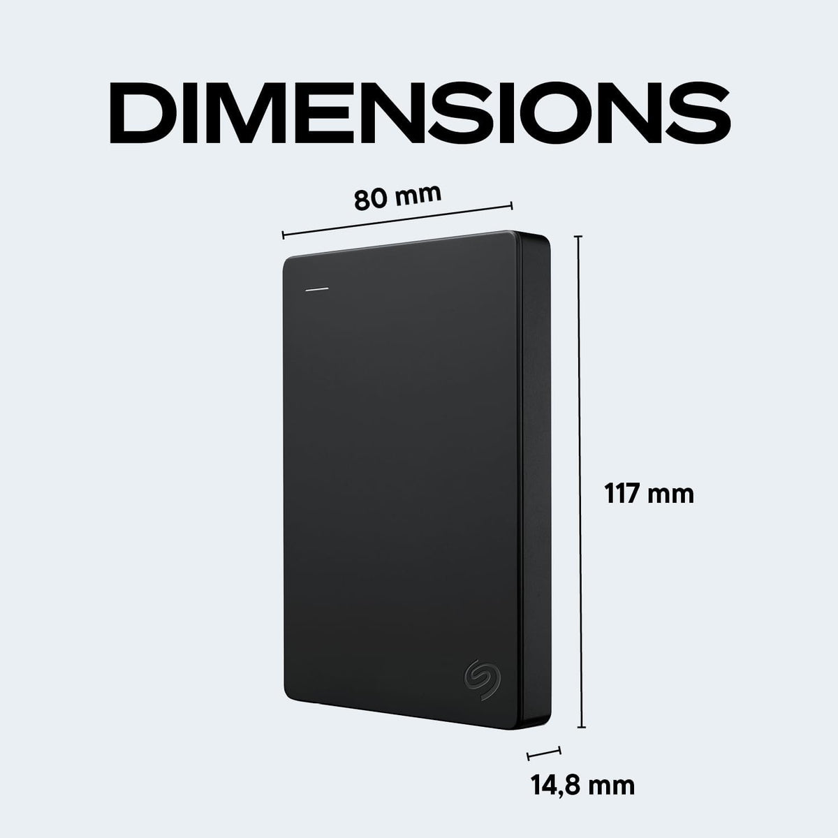 Seagate 2TB Portable Hard Drive | USB 3.0 (STGX2000400)