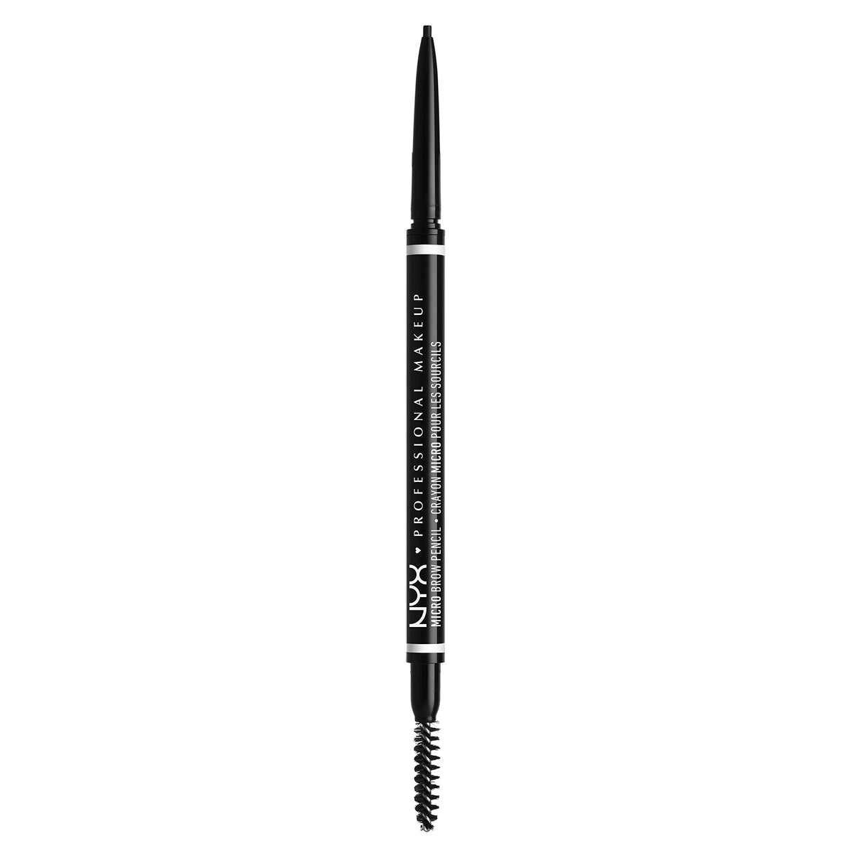 NYX Professional Makeup Micro Brow Pencil, Dual Ended Precise: Ash Brown