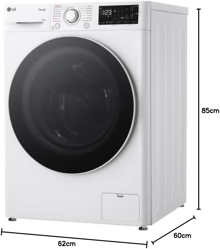 LG F4Y509WWLA1 9kg ezDispense 1400rpm WiFi Turbo Wash Washing Machine - White