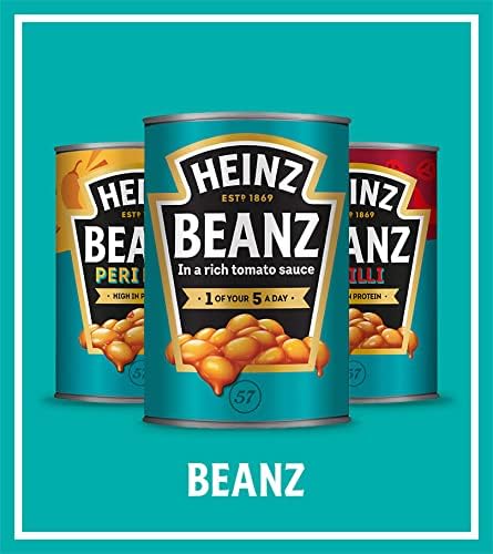 Heinz Tinned Baked Beans in a Rich Tomato Sauce 6 x 415g