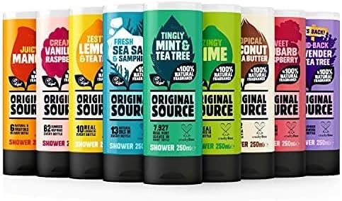 Original Source Coconut & Shea Butter Shower Gel, 6x250ml