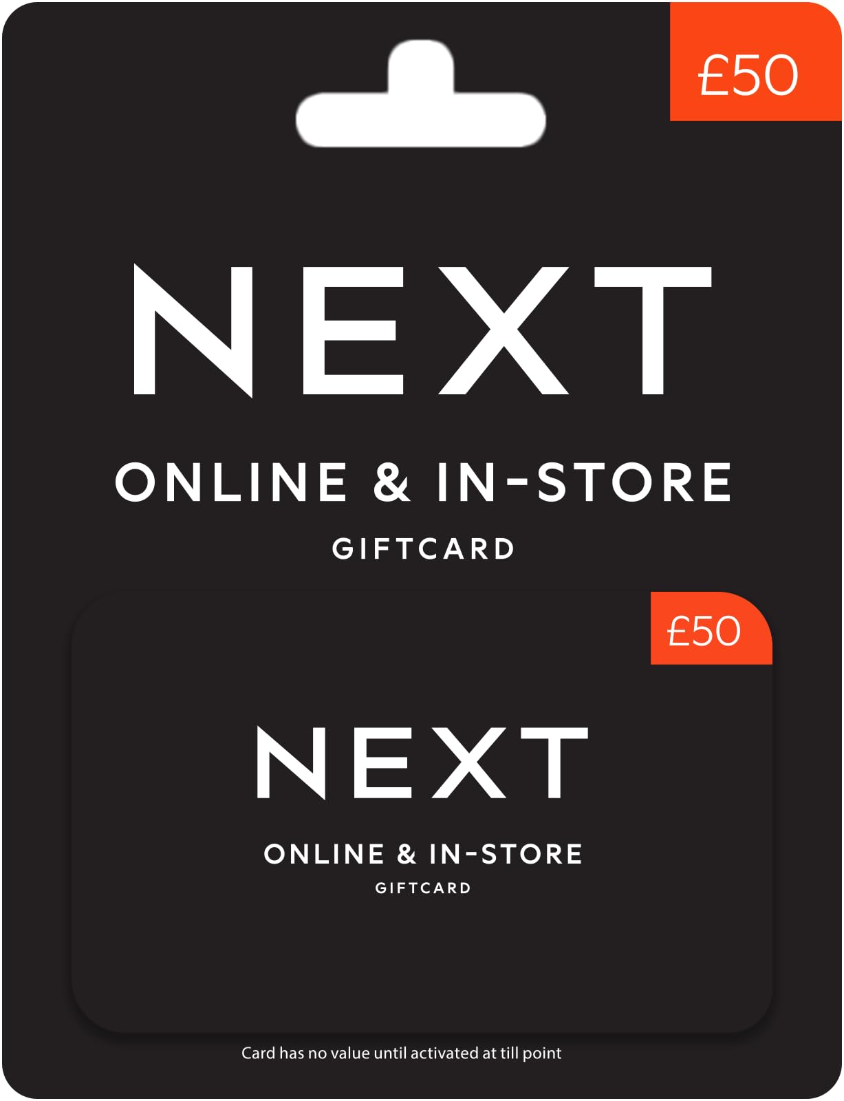 Next Physical Gift Card - UK Redemption - Delivered by post - £50