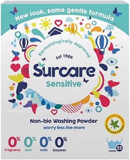 Surcare - Sensitive Non Bio Washing Powder