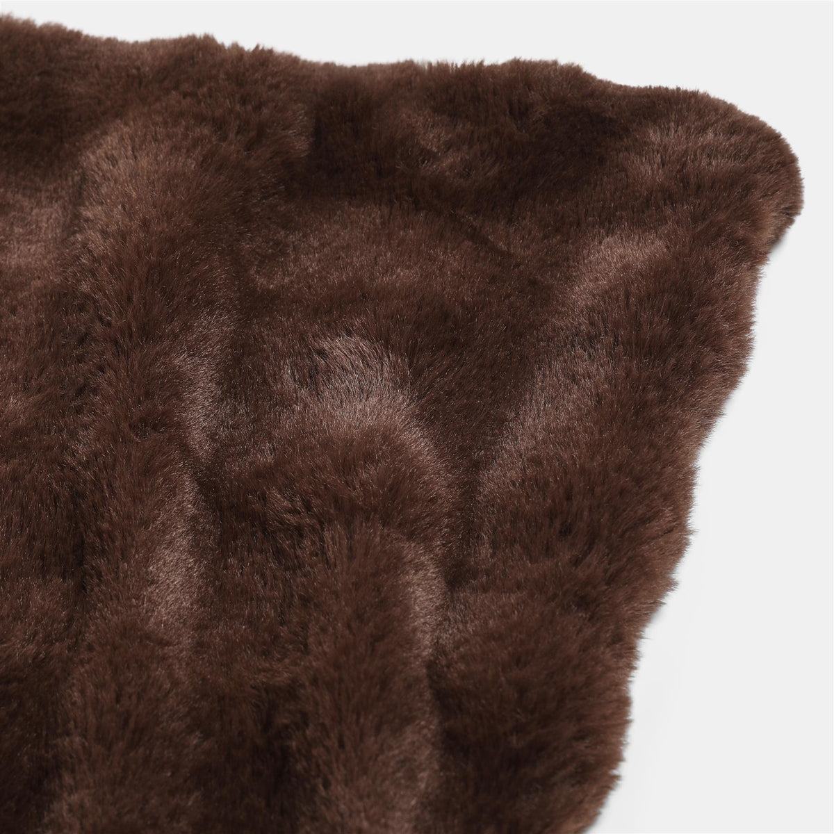 OHS Throw Bubble Faux Fur Blanket Winter Soft Warm Fleece Bedspread