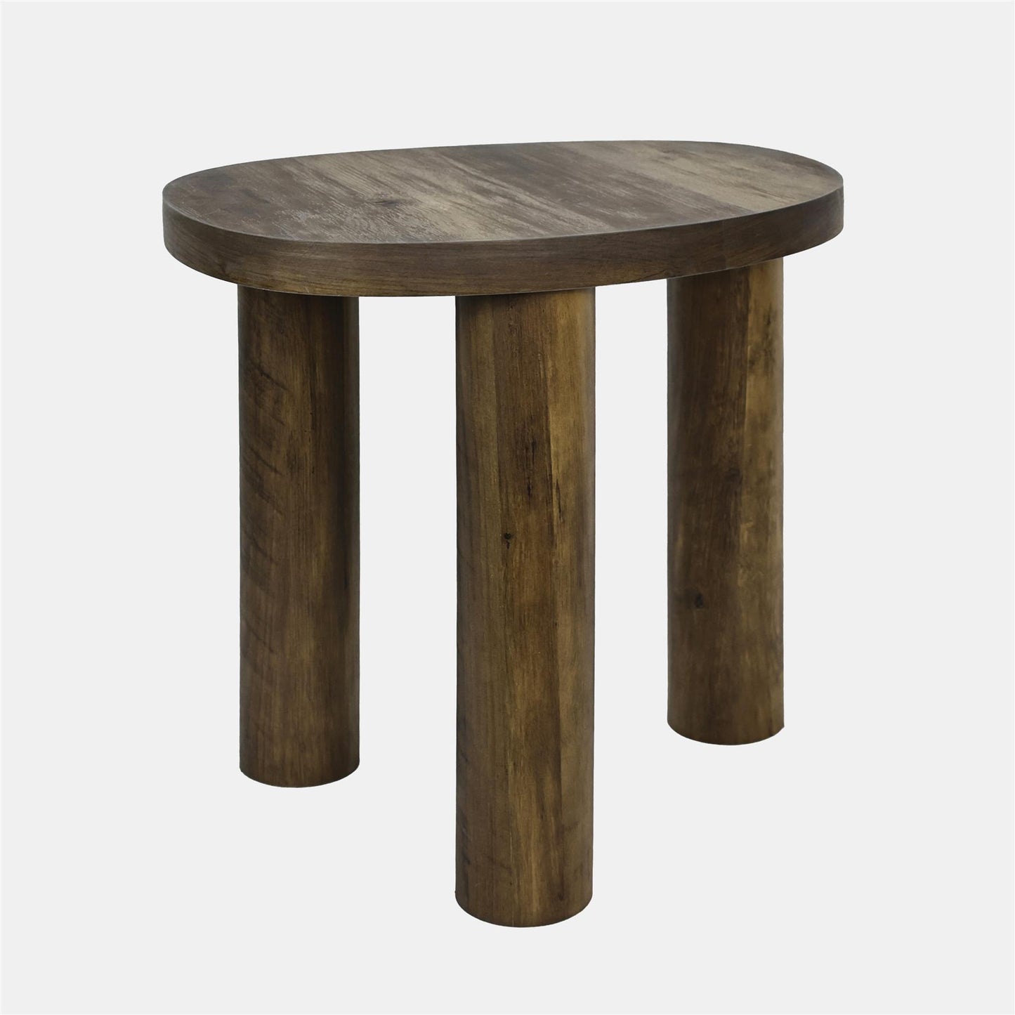 OHS 3-Legged Side Table Engineered Wood Living Room Bedroom Bedside