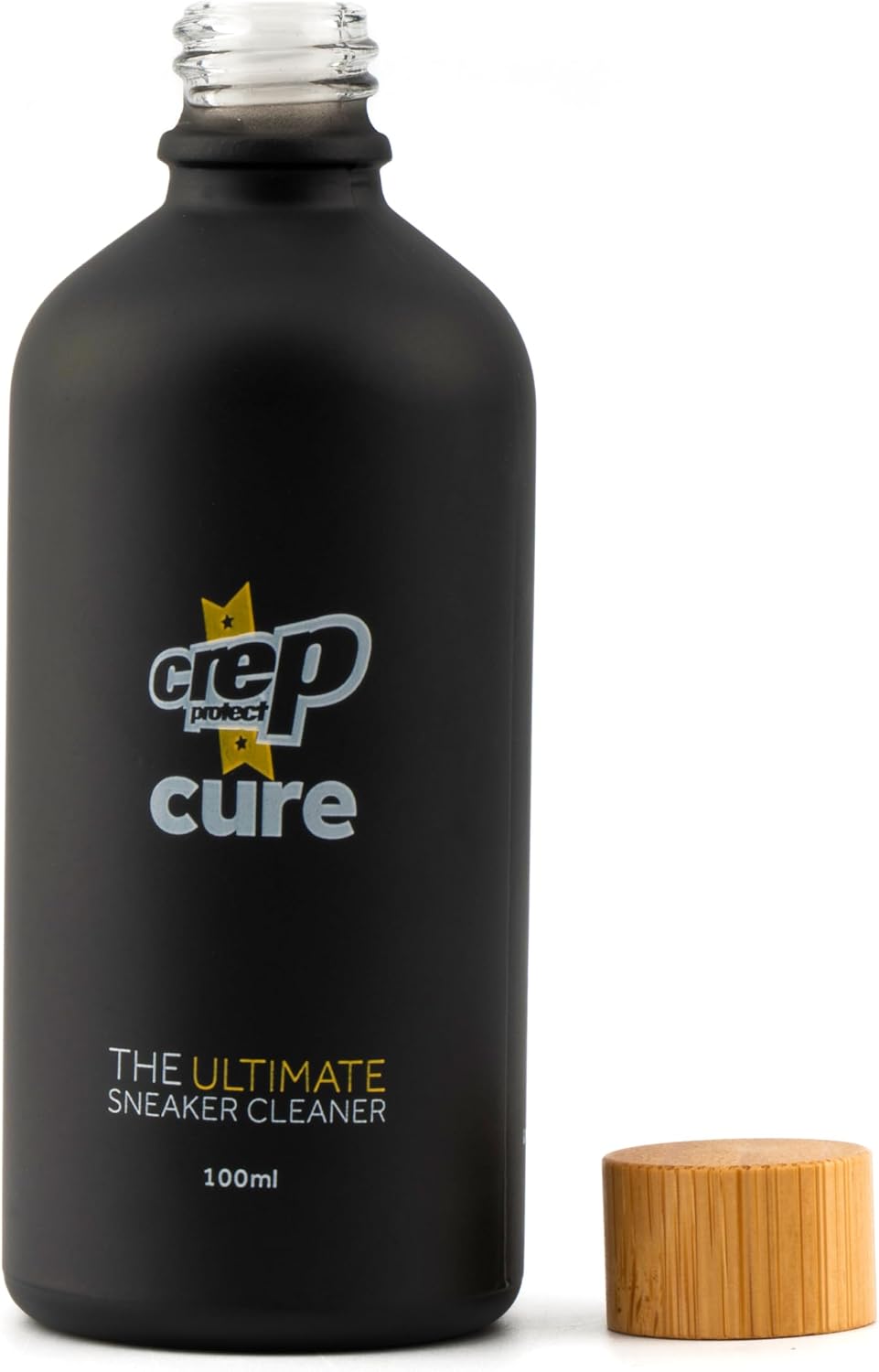 Crep Protect Sneaker Cleaner Kit - Deep Cleaning Shoe Cleaner for White Shoes, Leather, Suede, Nubuck & Canvas | Brush, Solution & Microfiber Cloth Included