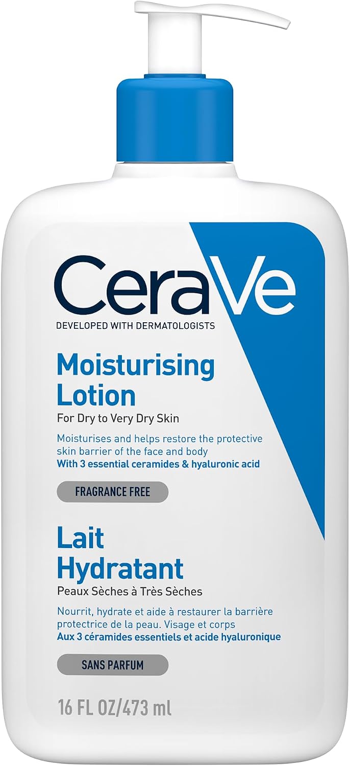 CeraVe Moisturising Lotion with Ceramides for Normal to Dry Skin, 473ml