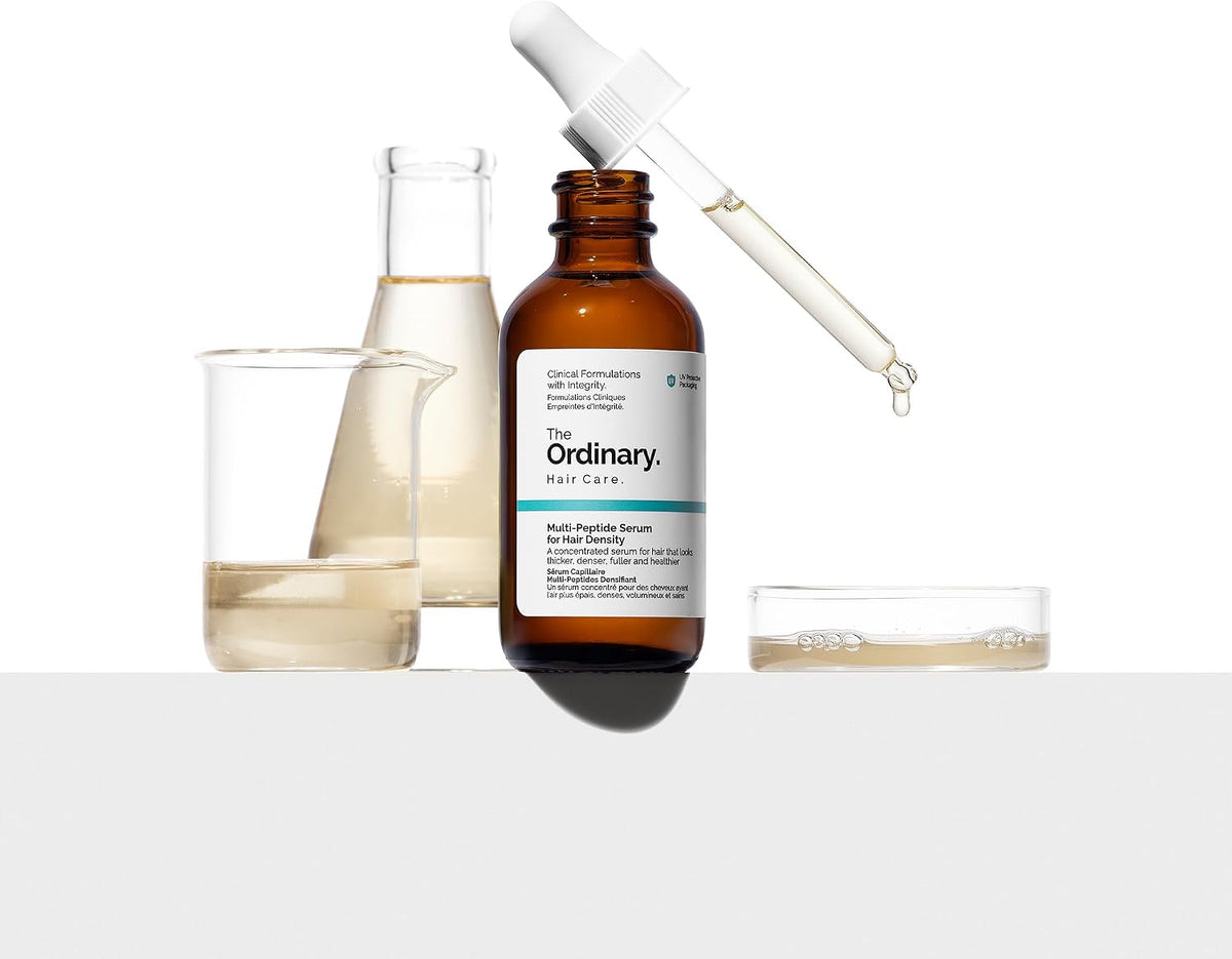 The Ordinary Multi-Peptide Serum for Hair Density and Scalp Support, Peptide-Powered Formula for Thicker, Fuller Looking Hair, 60ml