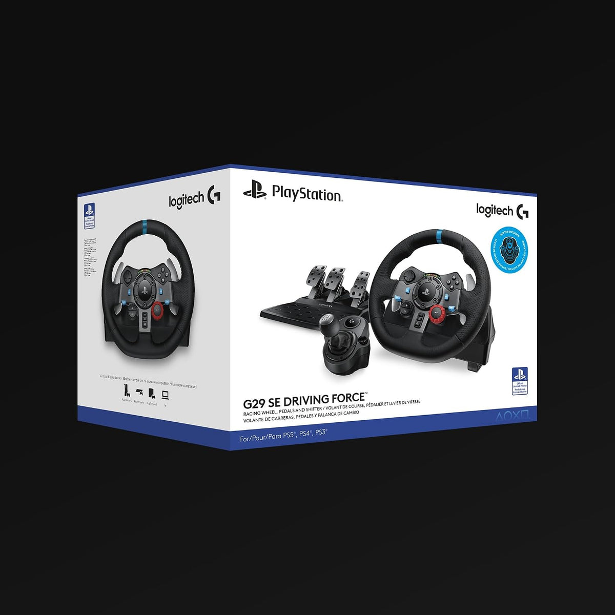 Logitech G G29 SE Driving Force Sim Racing Wheel & Pedals & Shifter PS5/PC