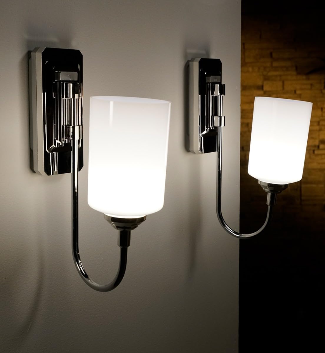 JML Smart Sconce Battery Operated Wall Light with Remote Control