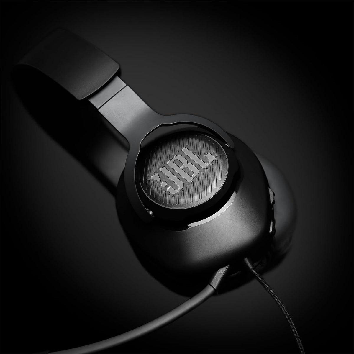 JBL Quantum 100 Wired Over-Ear Gaming Headset with Boom Mic, Multi-Platform Compatible, Black