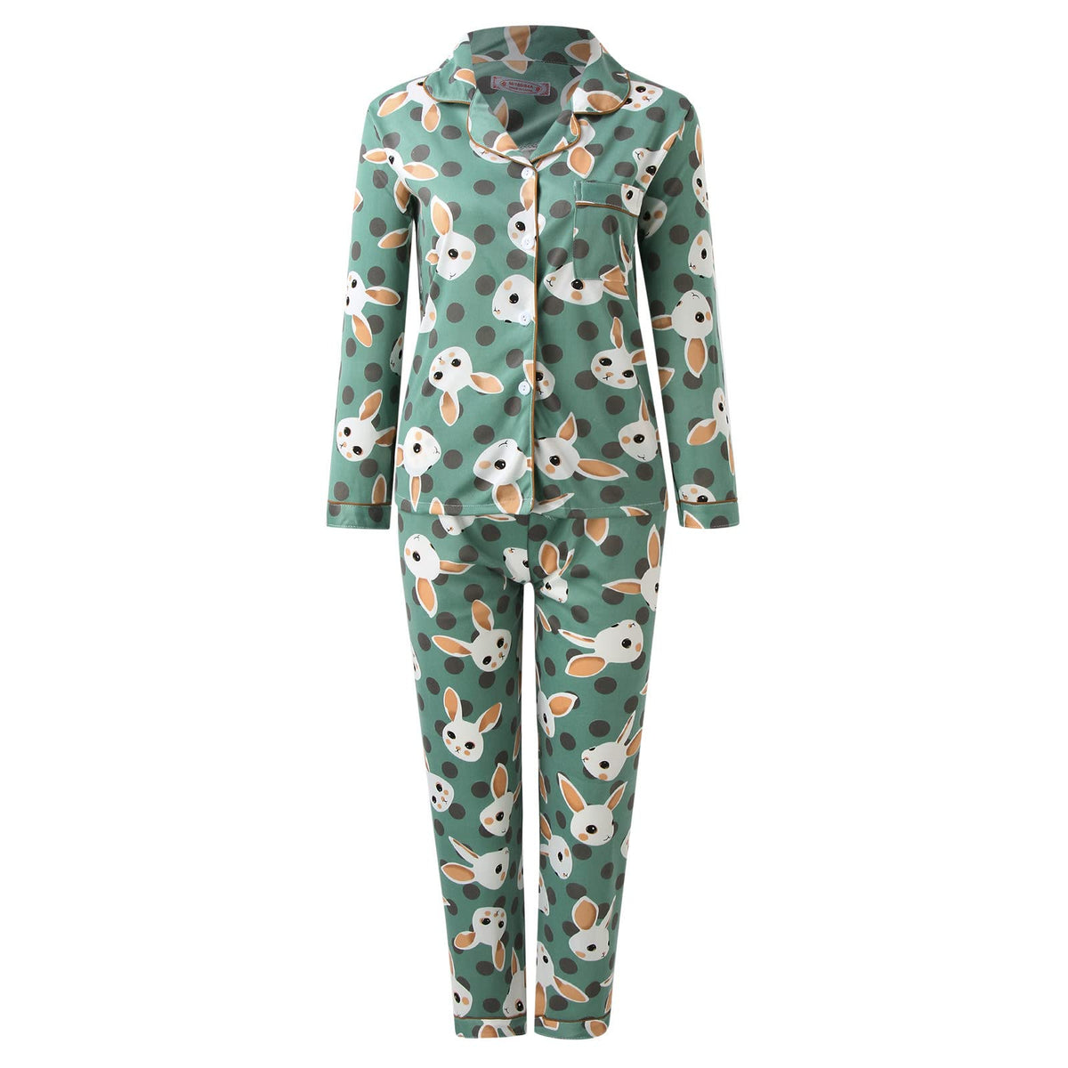 Pyjamas For Womens Women Pyjamas Set Lounge Wear Sets Matching Christmas Pjs Ladies Plus Size Co Ord Sets Autumn Nightwear Wide Leg Trousers Long Sleeve Comfort Nighties Fashion Fall Clothing Outfits
