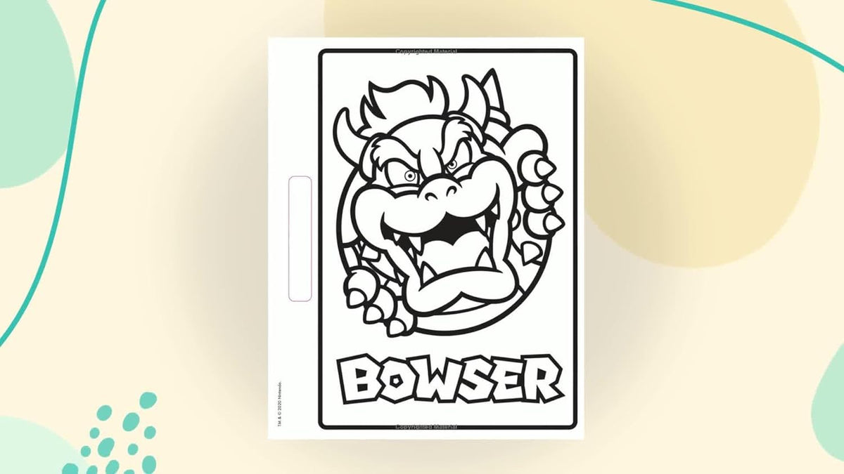Super Mario: The Big Coloring Book (Nintendo)