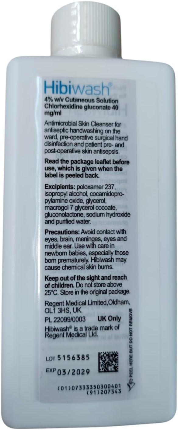 Hibiwash Antimicrobial Skin Cleanser Bottle 500 ml