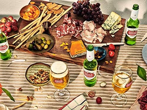 Stella Artois Premium Lager Beer Can, 440ml (Pack of 18) Packaging May Vary