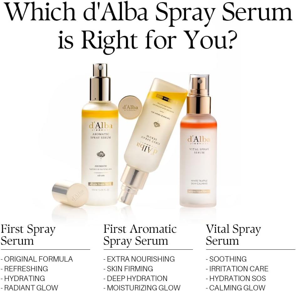 d'alba Piedmont Italian White Truffle First Spray Serum (100ml)