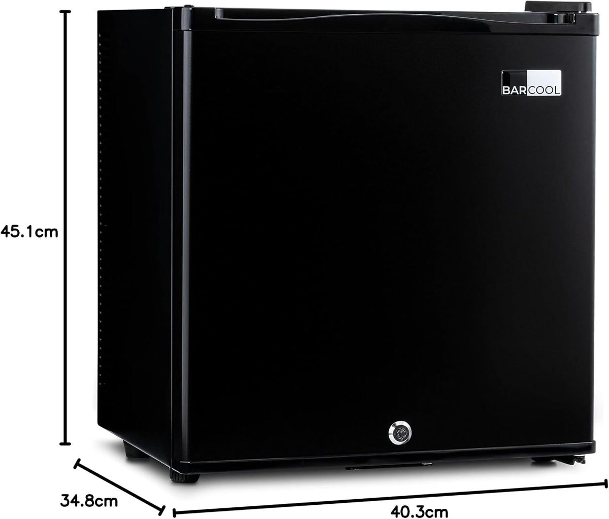Barcool Bar25 Mini Bar Fridge | 5-15°C | Ultra-Quiet | Solid Door