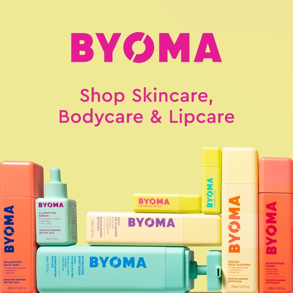 BYOMA Moisturising Gel Cream, Lightweight Oil Free Daily Moisturiser (50ml)