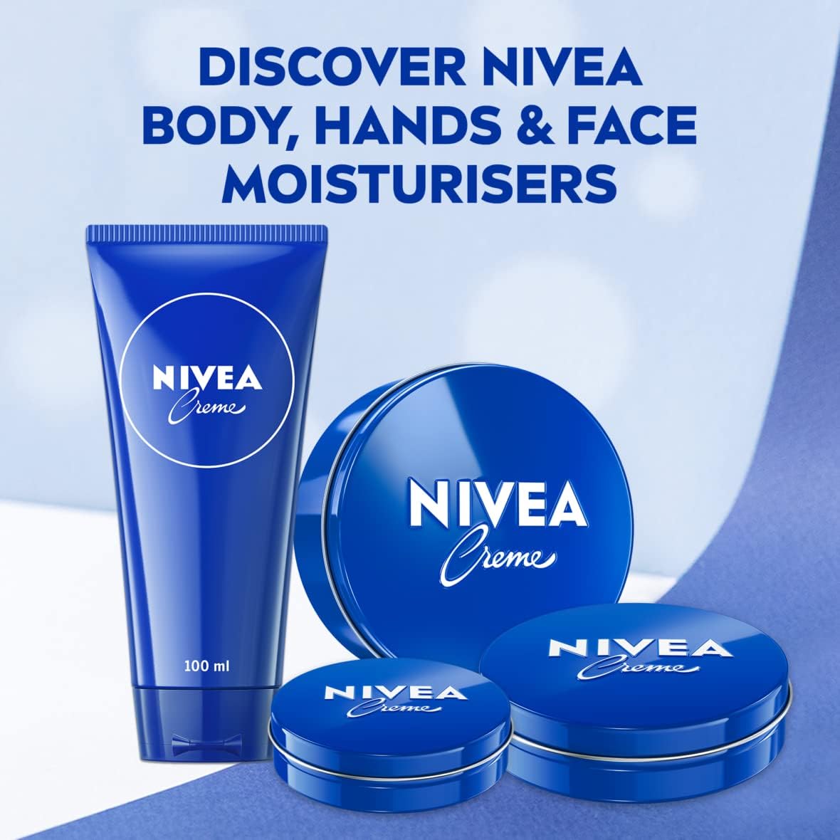 NIVEA Creme Moisturising Cream for Face, Body and Hands, 400 ml