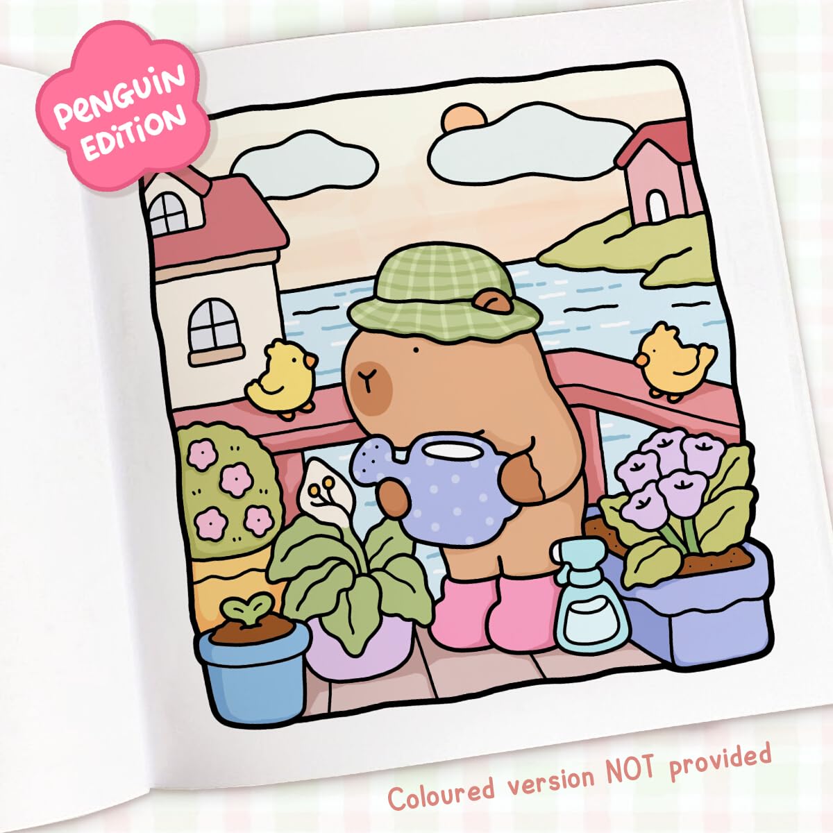 Cozy Capybara: A relaxing, comfy colouring book from the international Number One bestselling author (Coco Wyo)