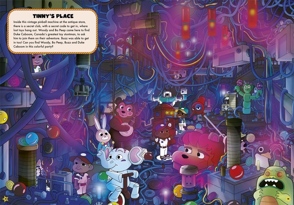 Where are Woody and Buzz?: A Disney Pixar Toy Story Search and Find Activity Book