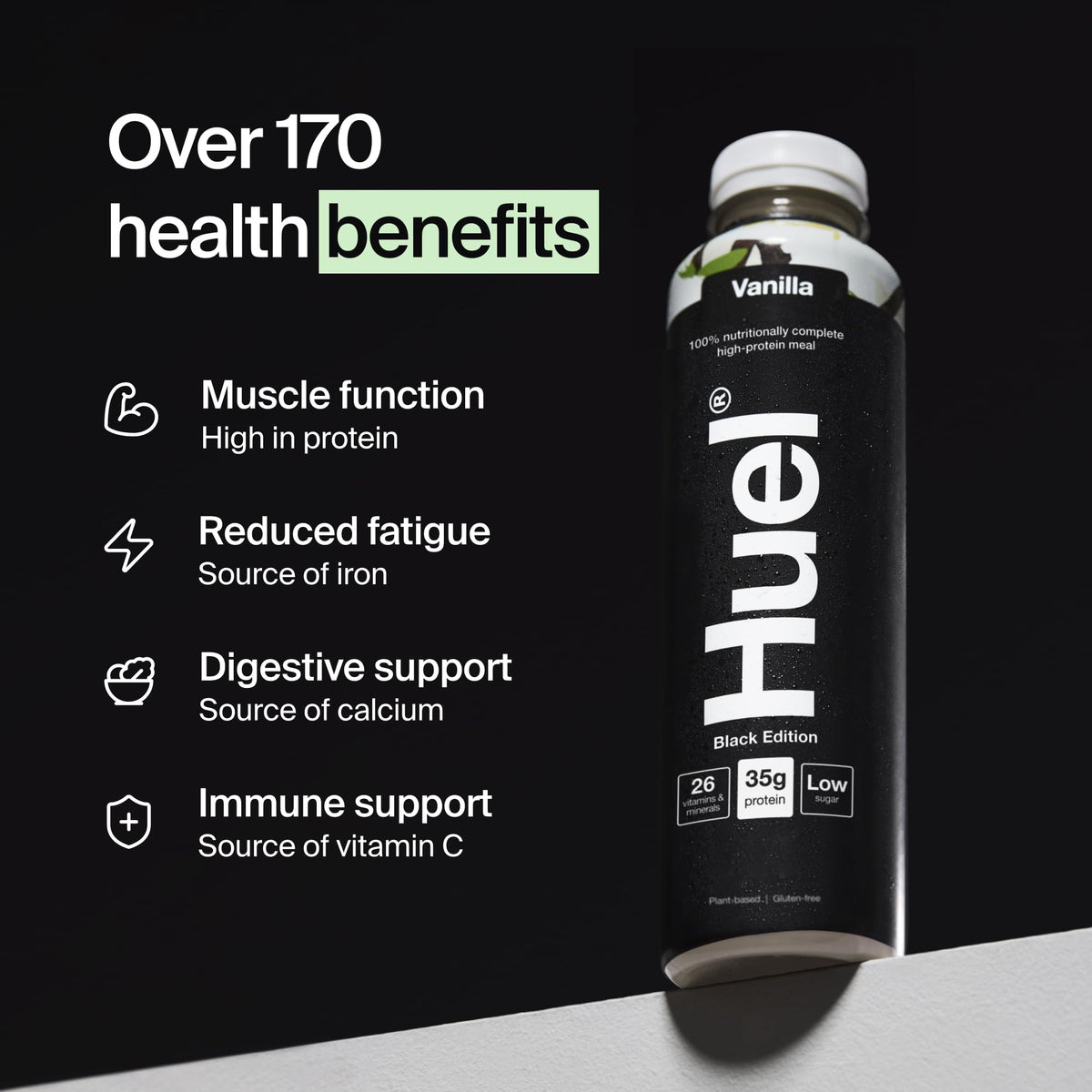 Huel Black Edition RTD | 12x500ml 35g Protein | Chocolate