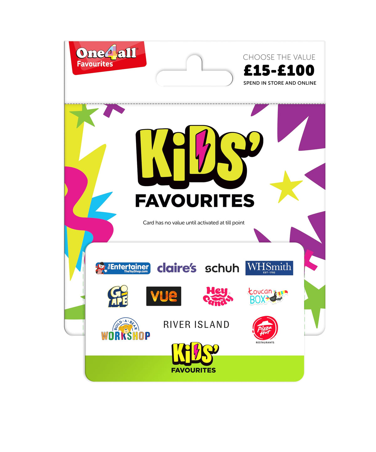 One4all Physical Gift Card