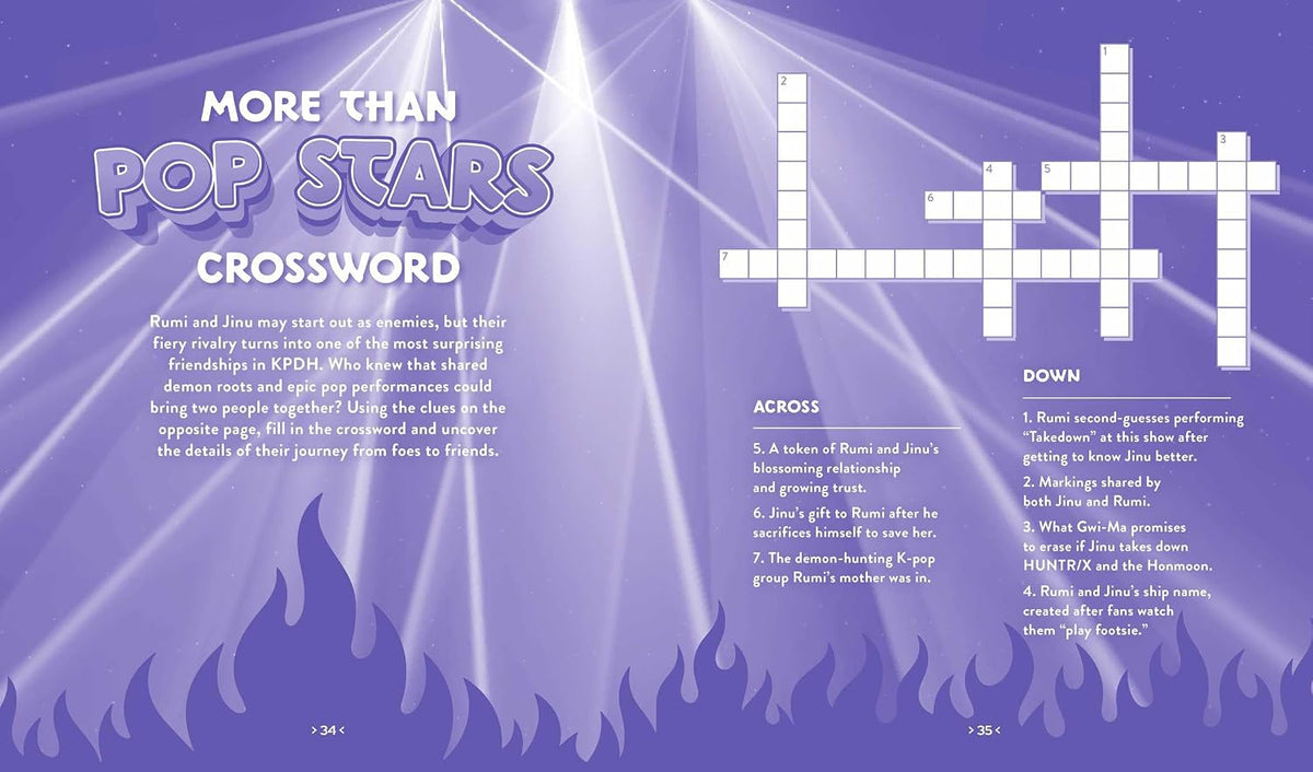The Unofficial K-Pop Demon Hunters Activity Book