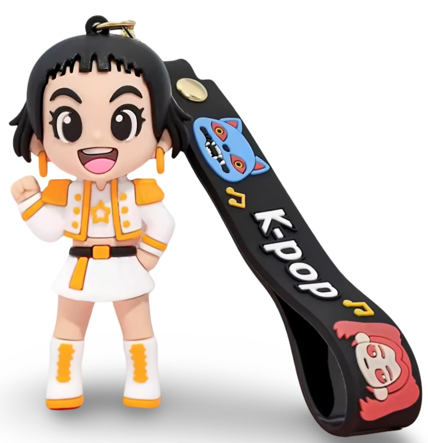 K-Pop Demon Hunters Keyring/Bag Charm Figure | 15+ Years | Rumi