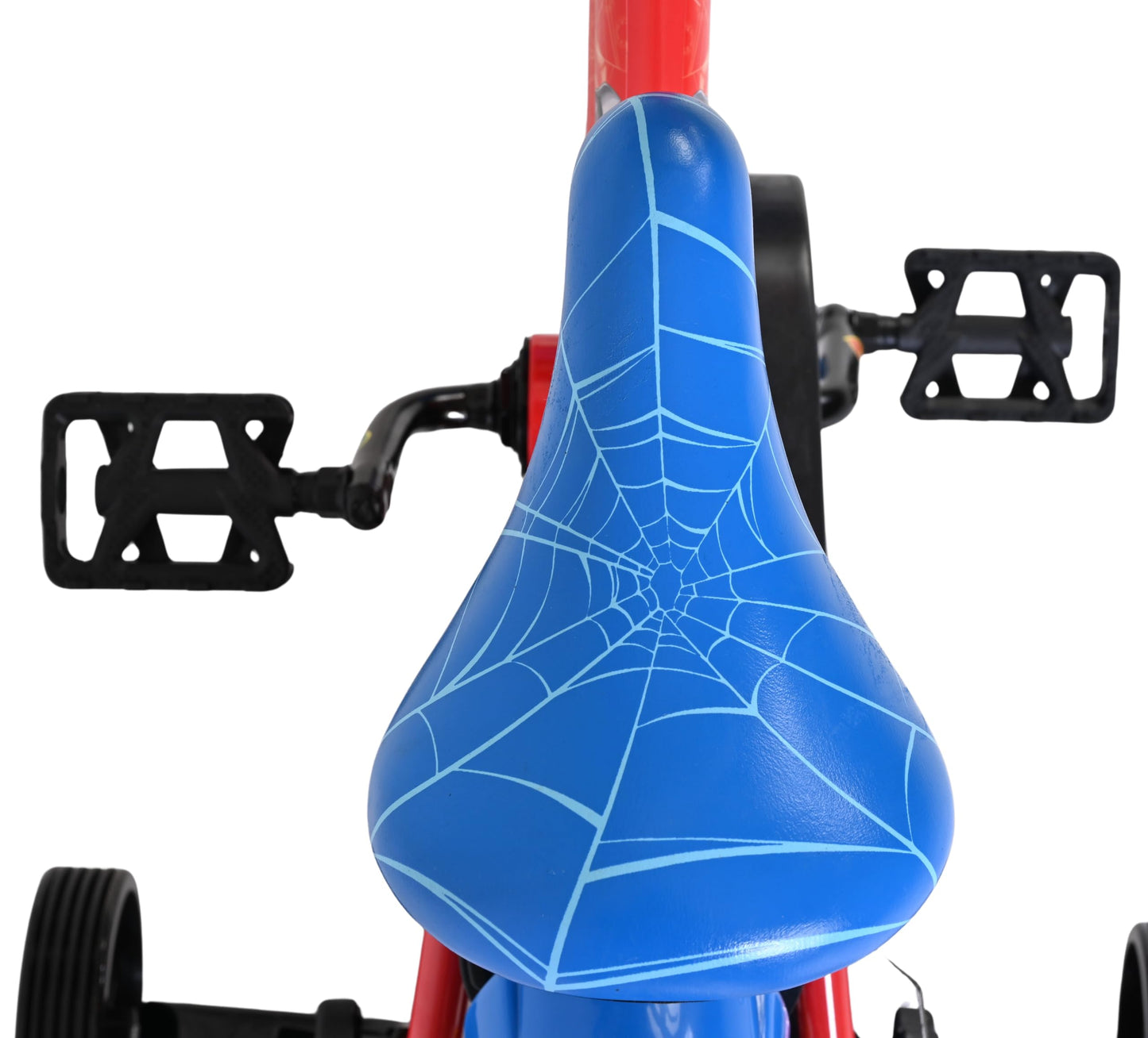 Volare Official Marvel Spider-Man Kids Bike 12" with Stabilisers β Ages 3-4