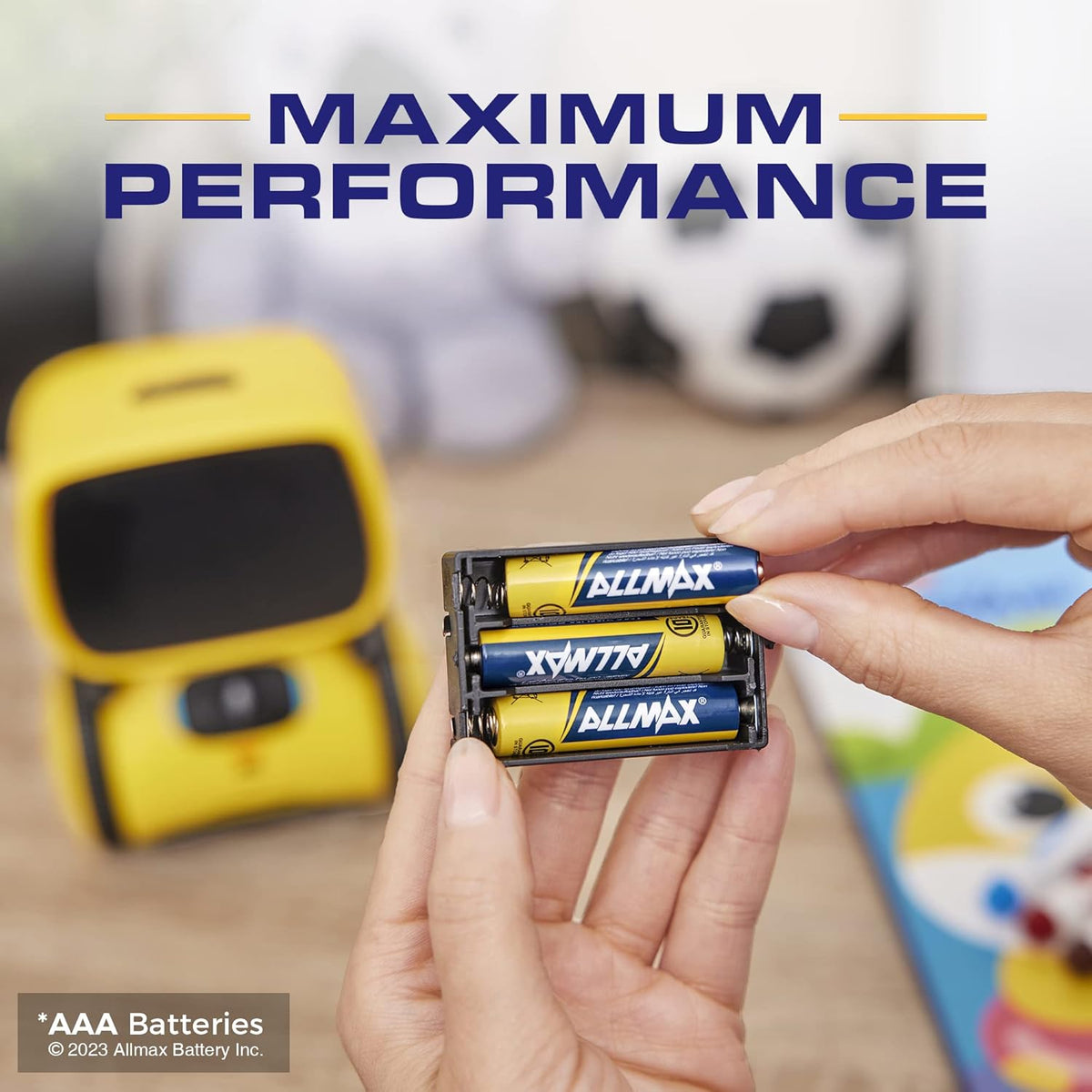 Allmax AAA (LR03) Maximum Power Alkaline Batteries (12 Count) – 1.5V