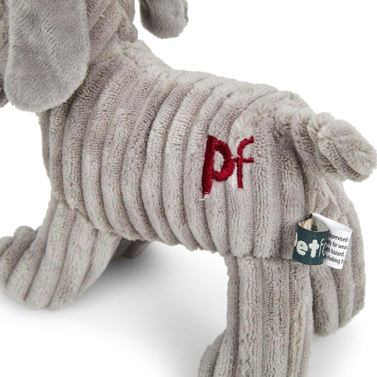 Petface Christmas Freddi Plush Dog Toy with Built-In Squeaker (Pack of 1)