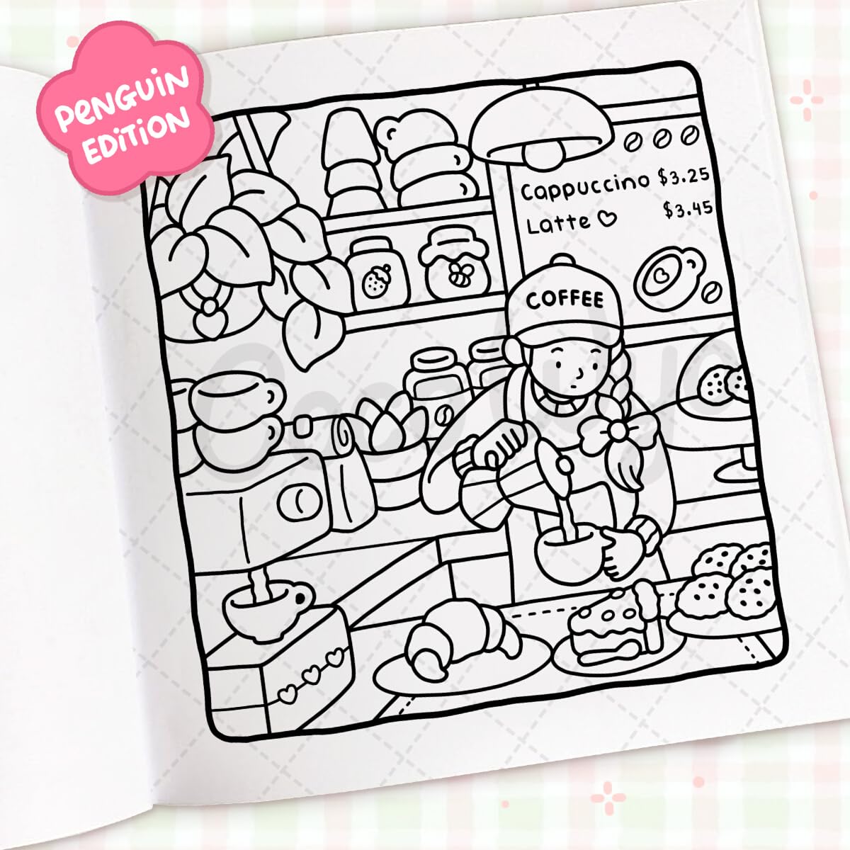 Girl Moments: A relaxing and cosy colouring book from the bestselling author (Coco Wyo)