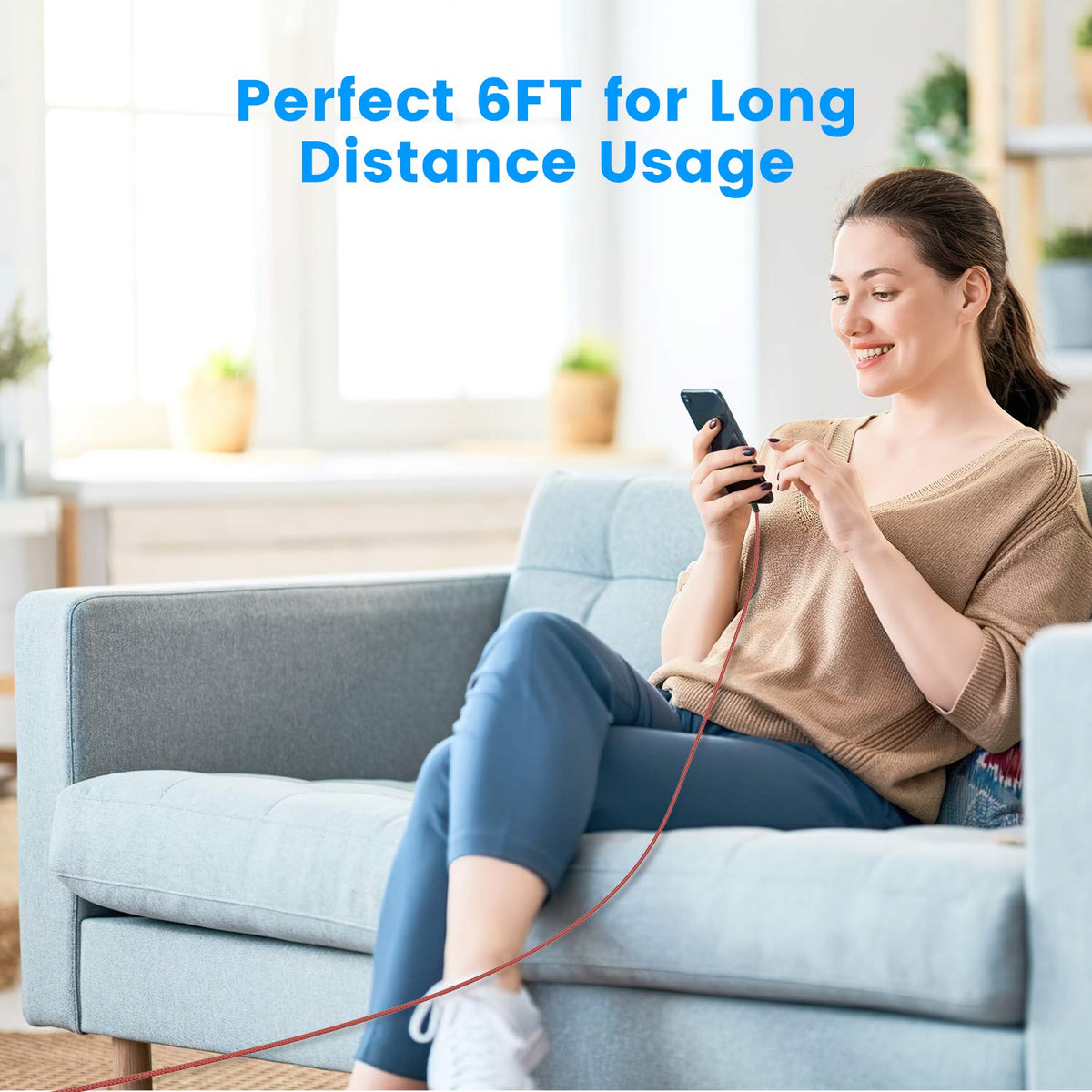 iPhone Charger,3Pack 6FT/1.8M MFi Certified Lightning Cable Fast Charging