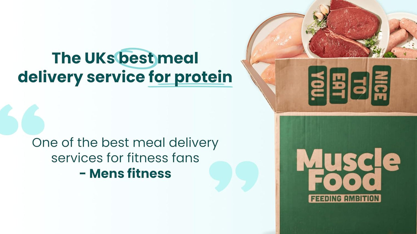 MuscleFood Ultimate Airfryer Meat Hamper | 8kg of Premium Chicken, Beef & Pork | Pefrect for Air Frying | Freezer-Friendly | Delivered Chilled |