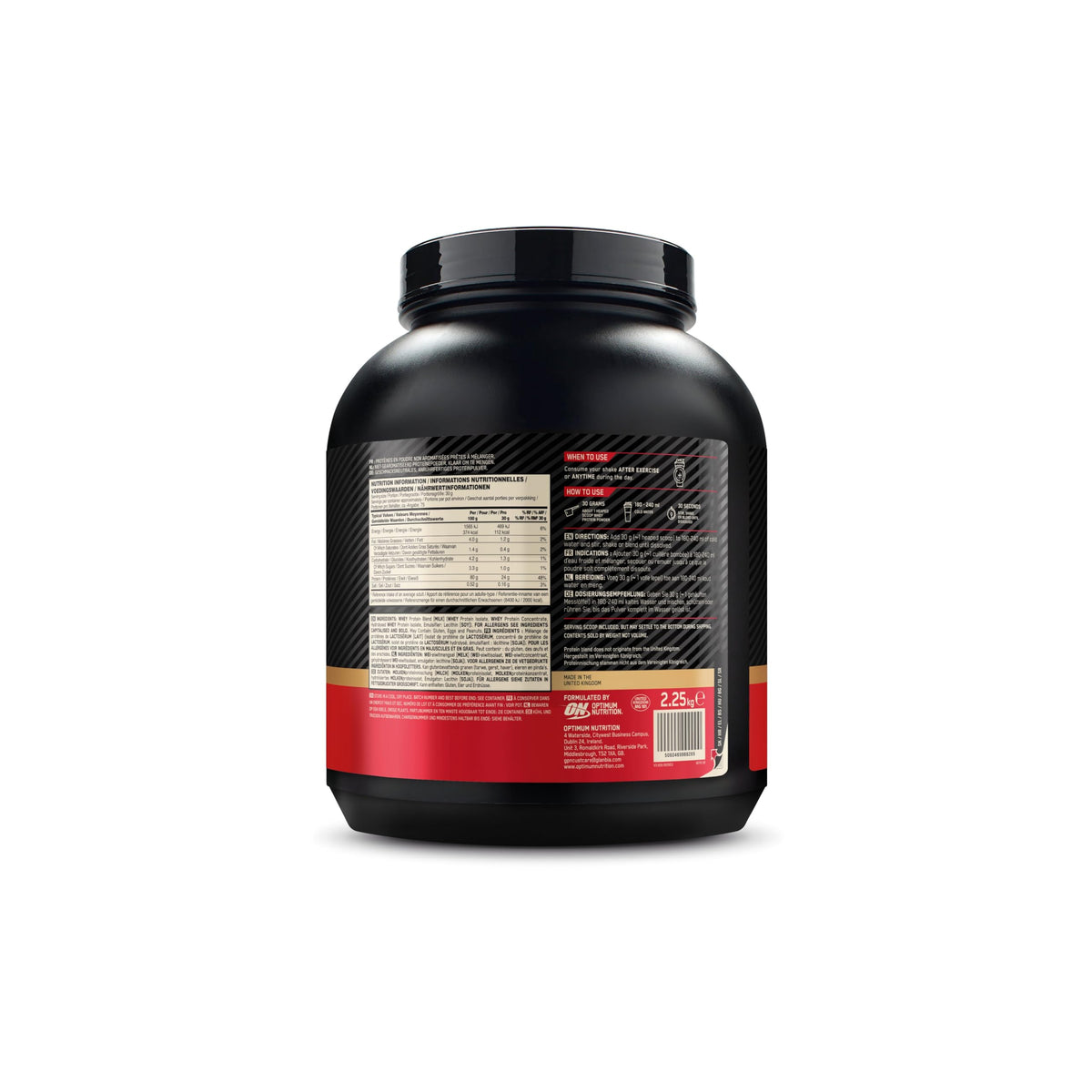 Optimum Nutrition Gold Standard 100% Whey Muscle Building and Recovery Protein Powder With Naturally Occurring Glutamine and BCAA Amino Acids, Double Rich Chocolate Flavour, Pack of 24, 24 x 31g