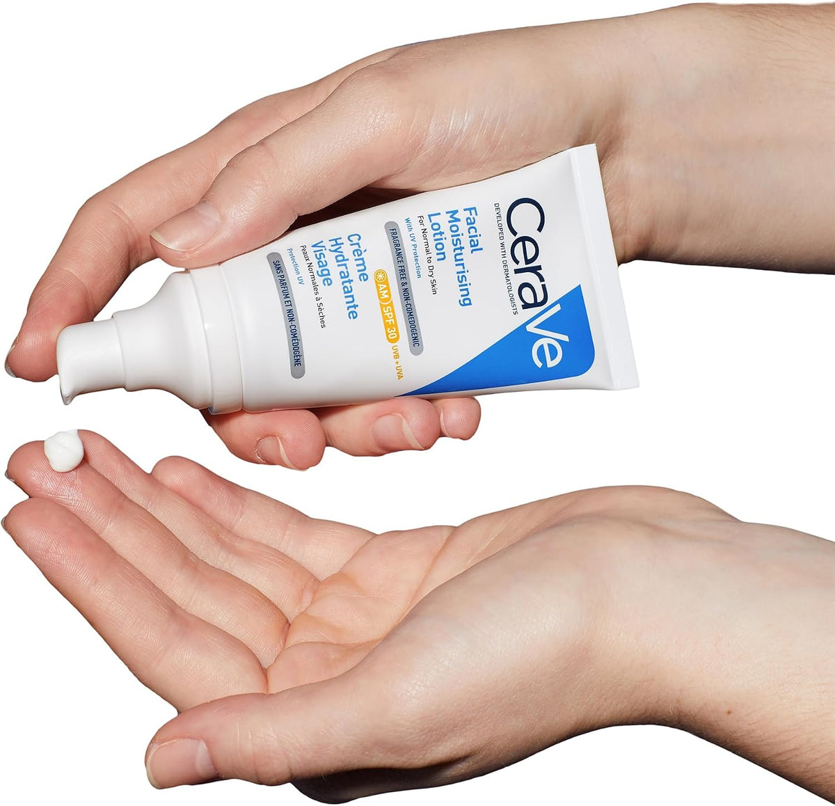 CeraVe AM Facial Moisturising Lotion SPF30 for Normal to Dry Skin, 52ml