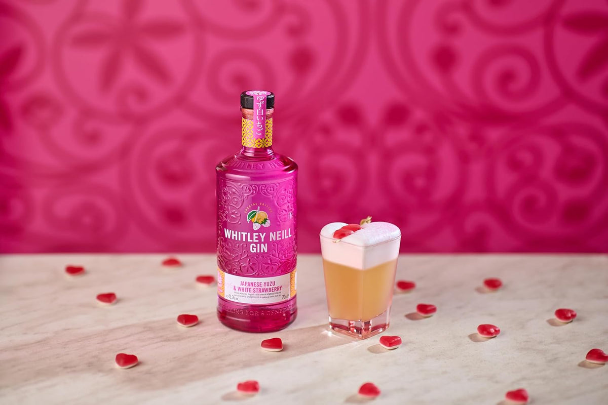 Whitley Neill | Japanese Yuzu & White Strawberry Gin | 41.3% vol | 70cl