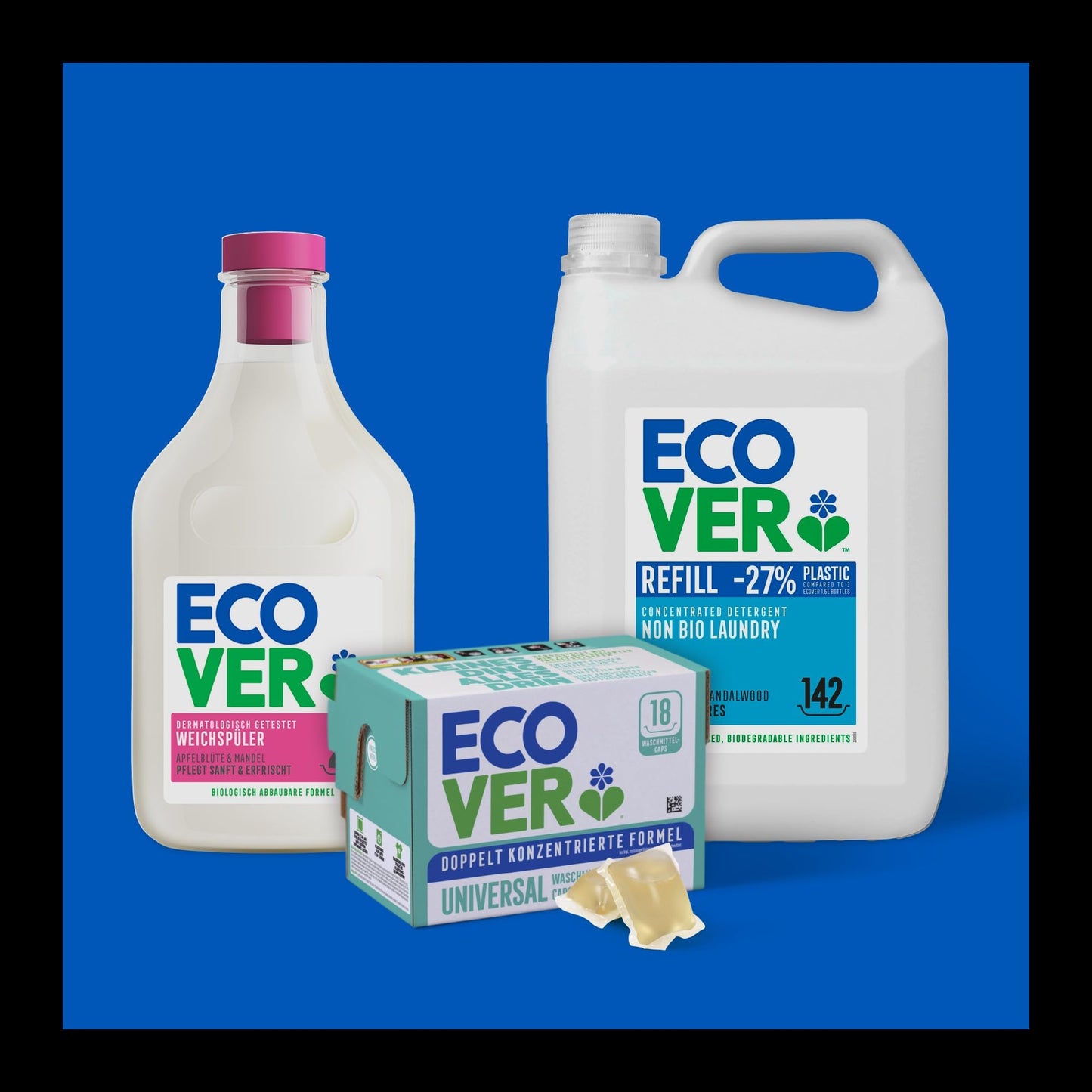 Ecover Lavender & Eucalyptus Non Bio Laundry Washing Powder 1.875kg