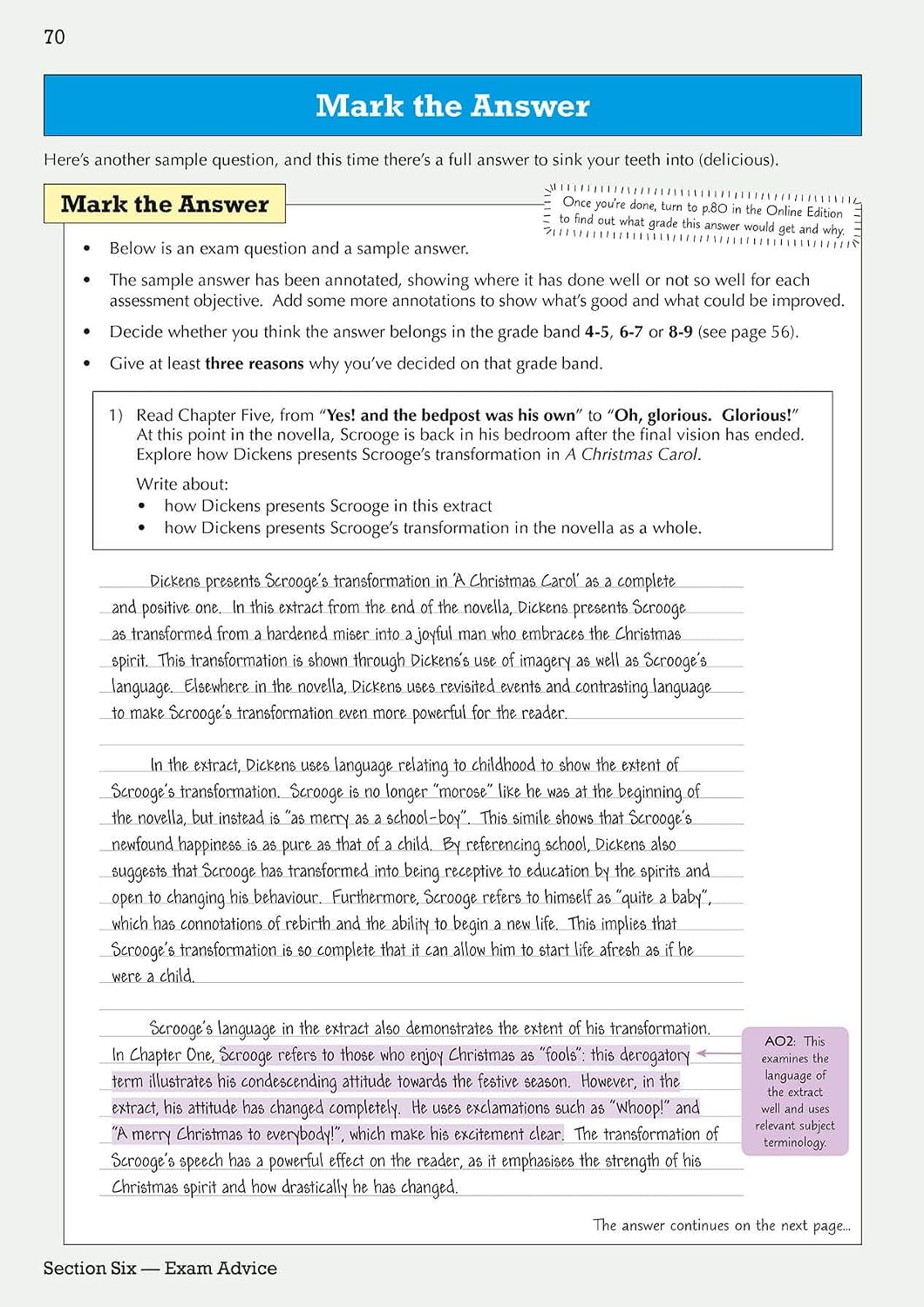 GCSE English Text Guide - A Christmas Carol includes Online Edition & Quizzes: for the 2027 and 2028 exams